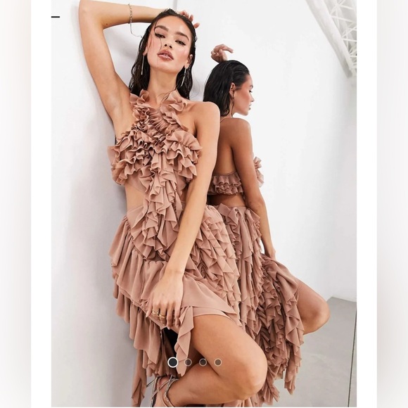 Ruffle Midi Dress - Picture 2 of 6